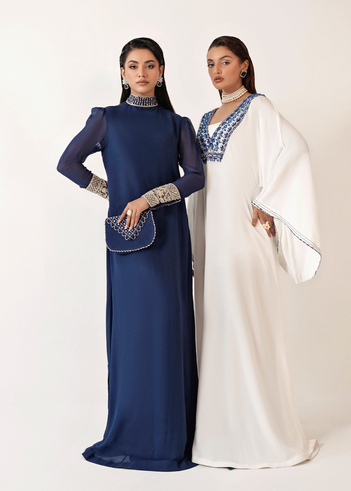 Dastoor | Euphoria Luxury Pret 24 | Azure - House Of Hania