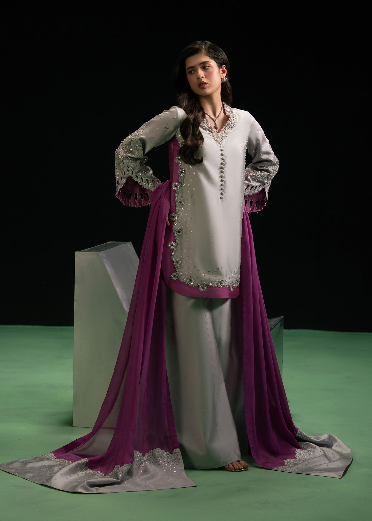 Dastoor | Leia Luxury Pret 26 | Eternity - House Of Hania