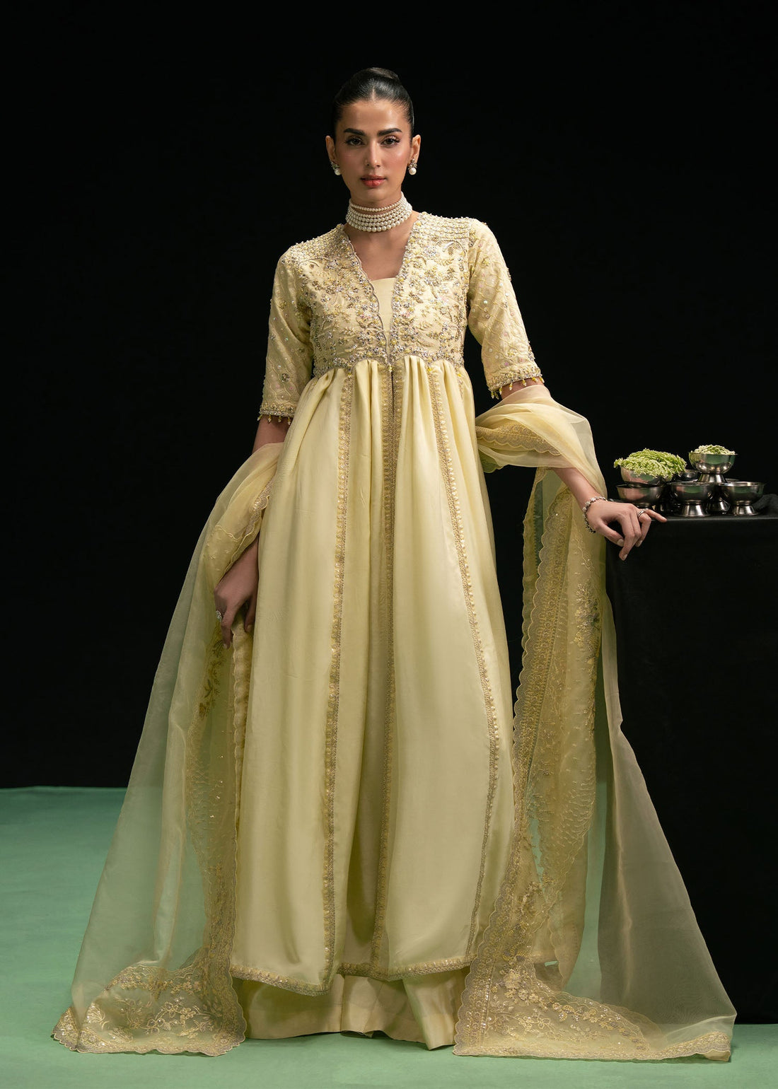 Dastoor | Leia Luxury Pret 26 | Maelys - House Of Hania