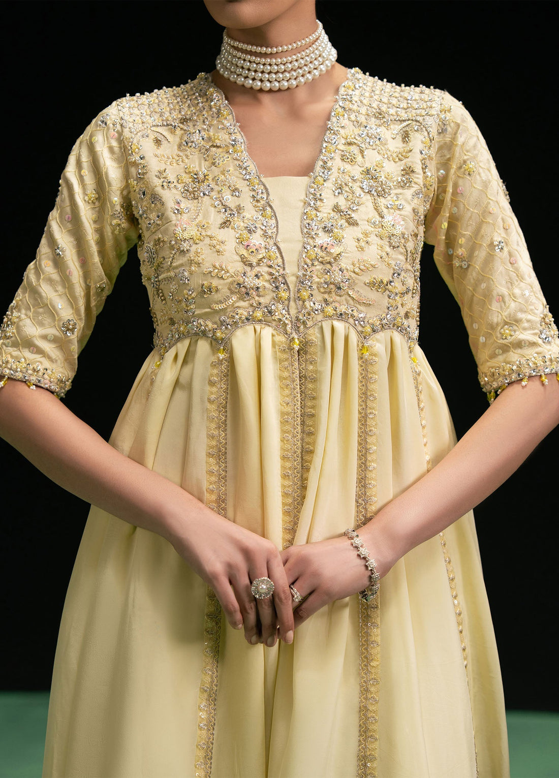 Dastoor | Leia Luxury Pret 26 | Maelys - House Of Hania
