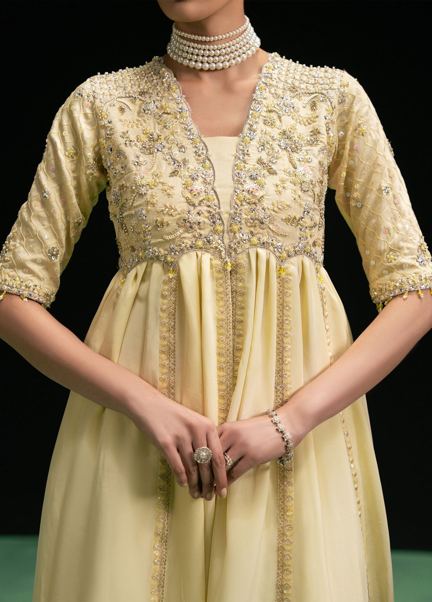 Dastoor | Leia Luxury Pret 26 | Maelys - House Of Hania