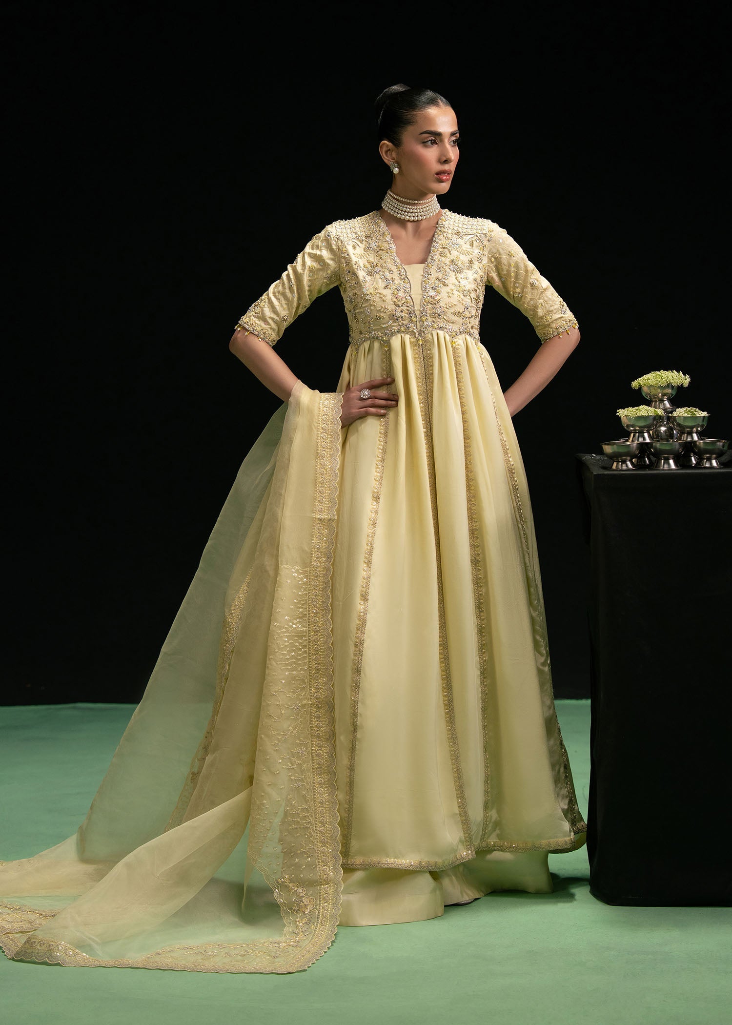 Dastoor | Leia Luxury Pret 26 | Maelys - House Of Hania