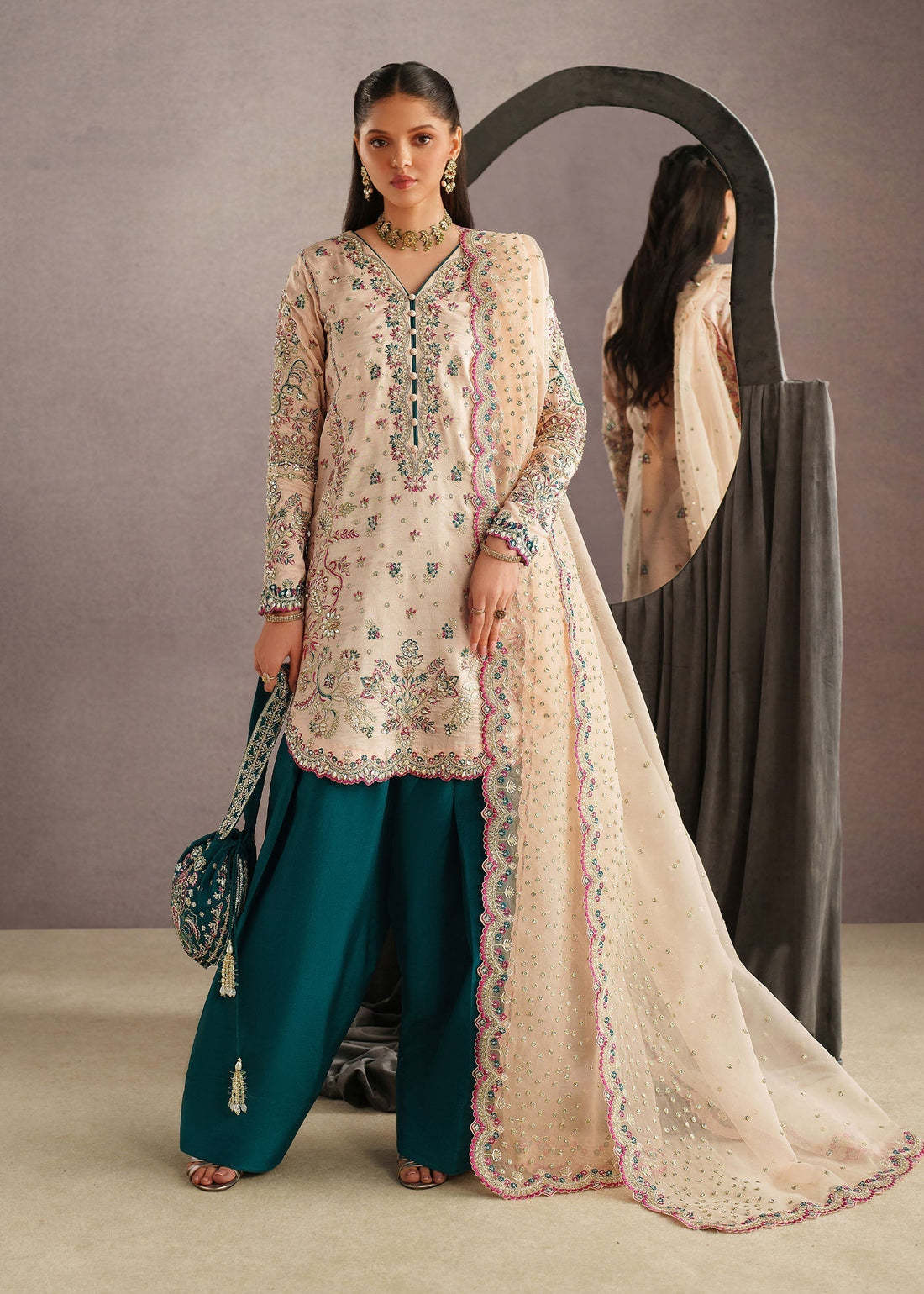Dastoor | Lyra Eid Luxury Pret 26 | Ahina - House Of Hania