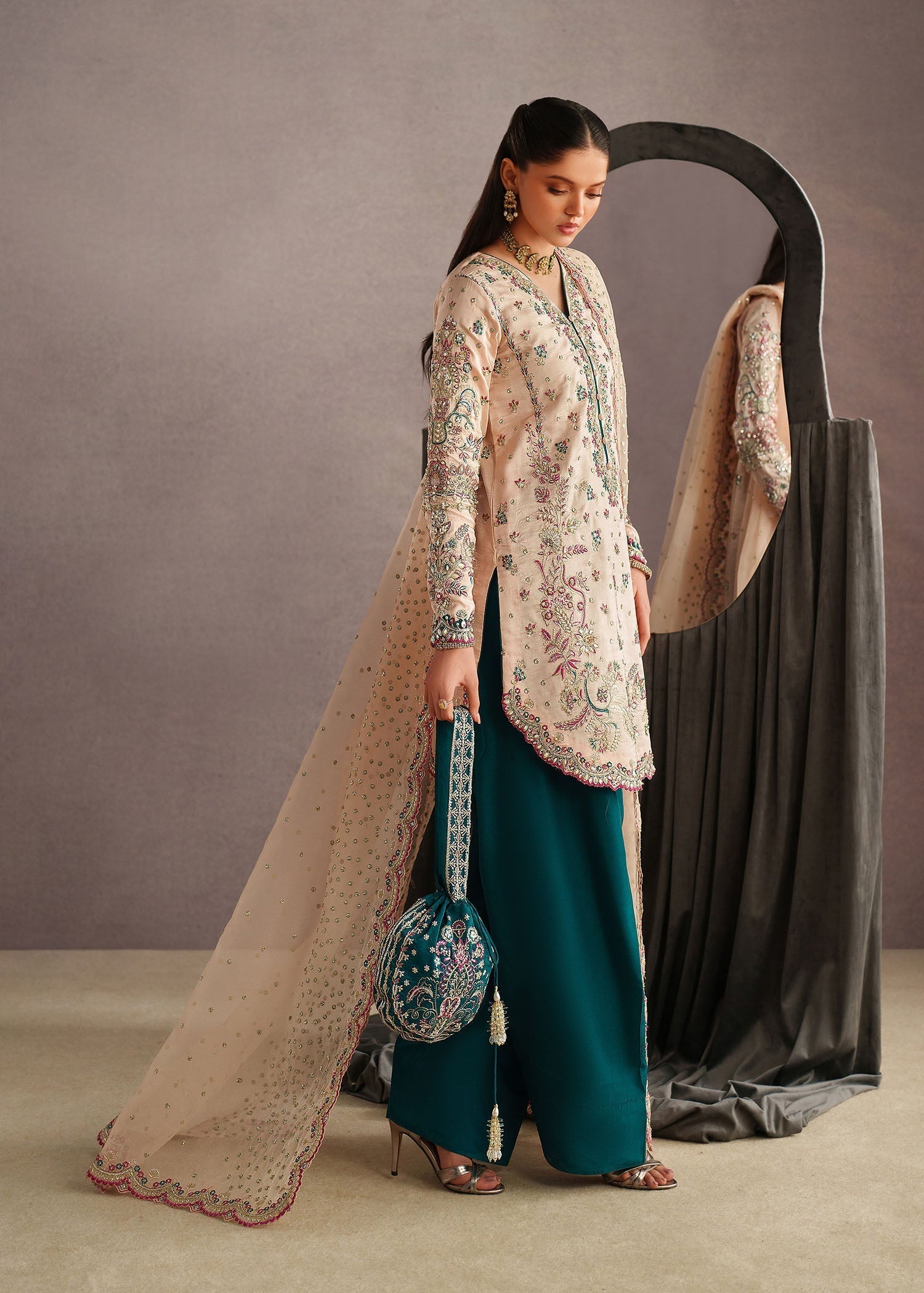 Dastoor | Lyra Eid Luxury Pret 26 | Ahina - House Of Hania