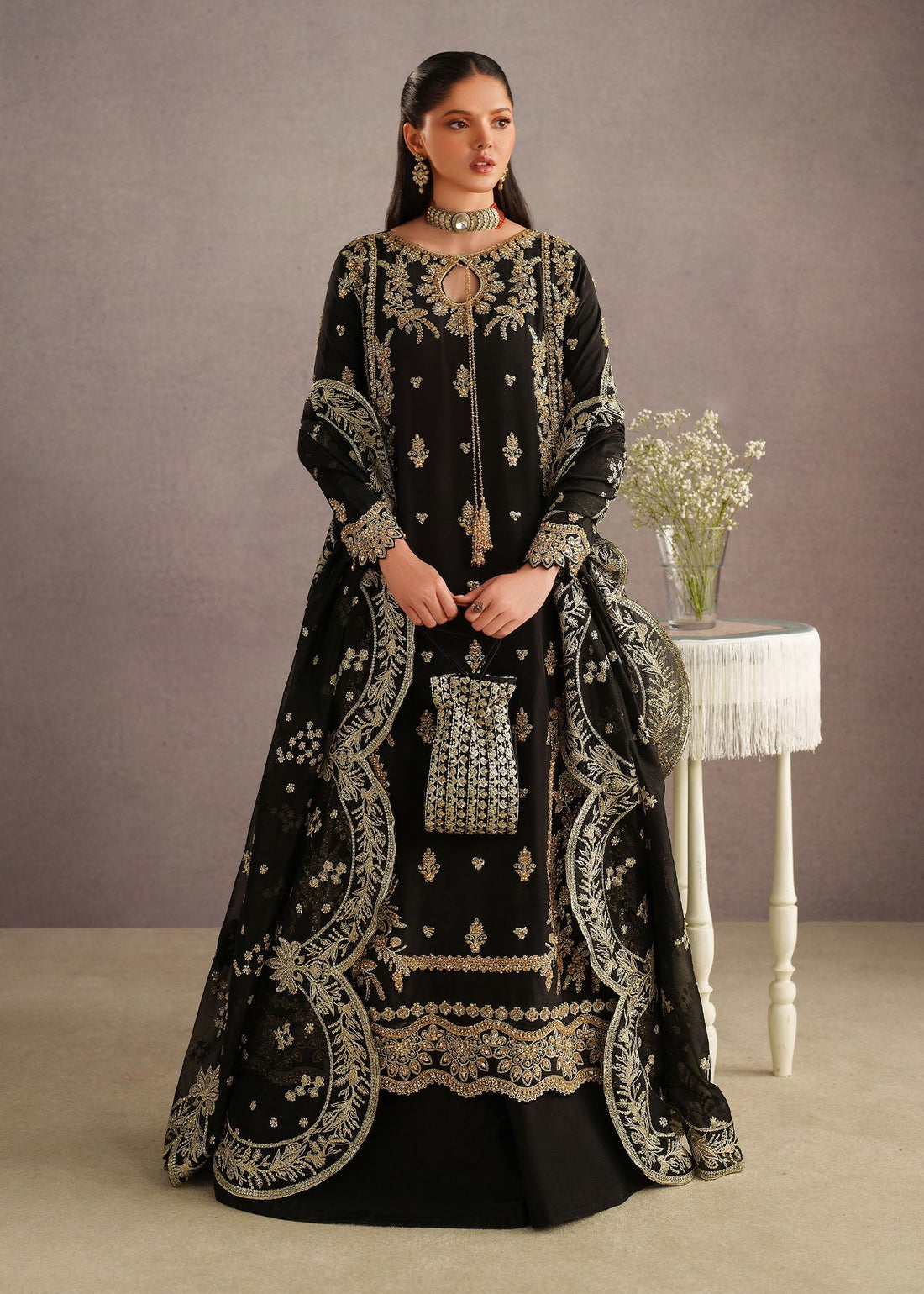 Dastoor | Lyra Eid Luxury Pret 26 | Leia - House Of Hania