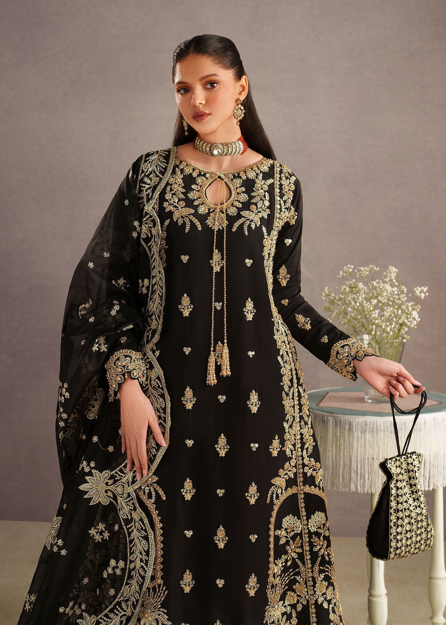 Dastoor | Lyra Eid Luxury Pret 26 | Leia - House Of Hania