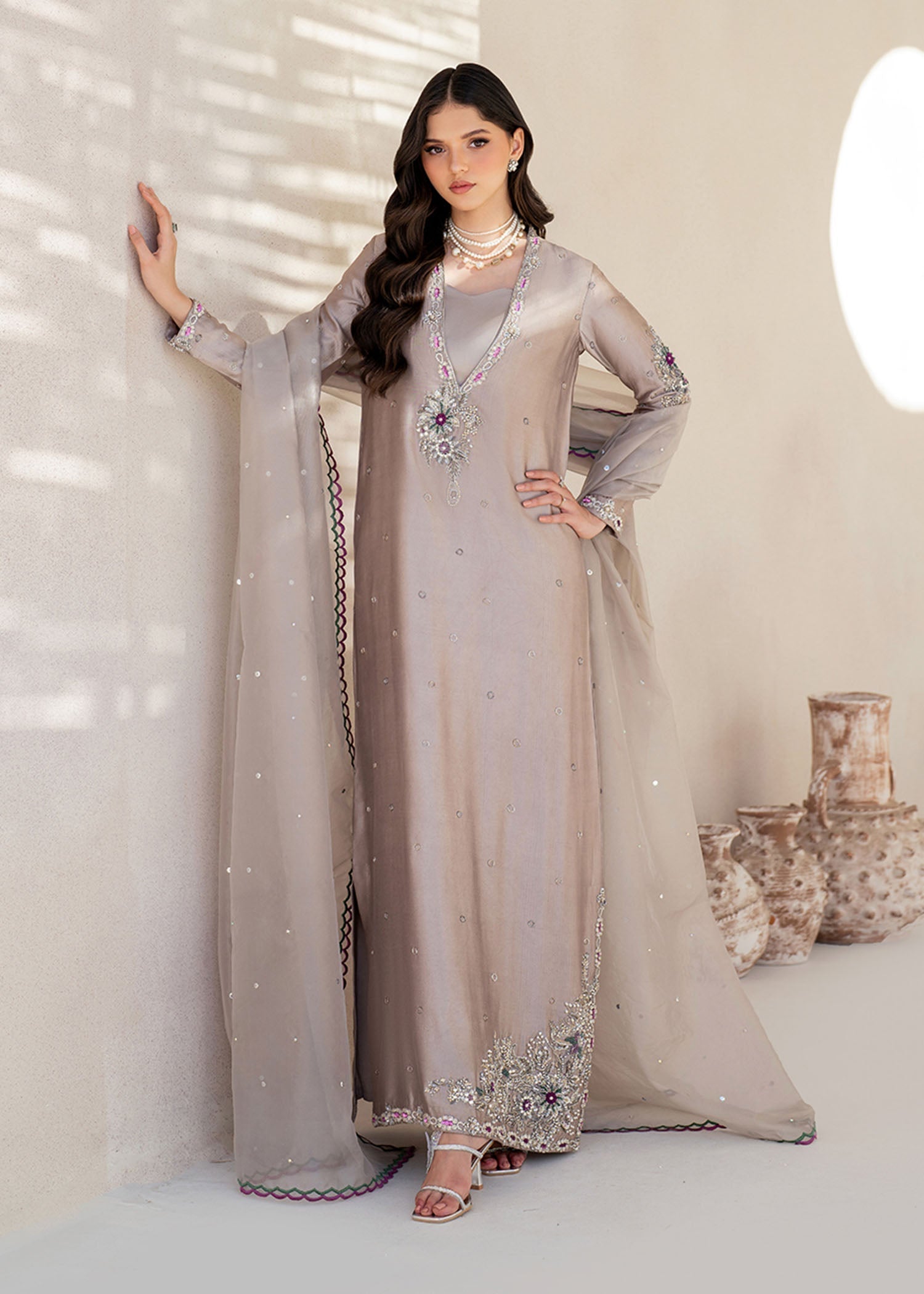 Dastoor | Maahi Luxury Pret 25 | Eris - House Of Hania