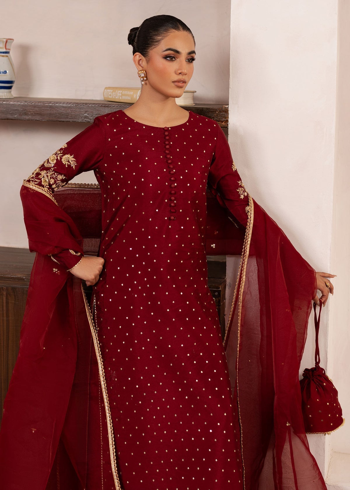 Dastoor | Rania Luxury Pret 25 | Elise - House Of Hania