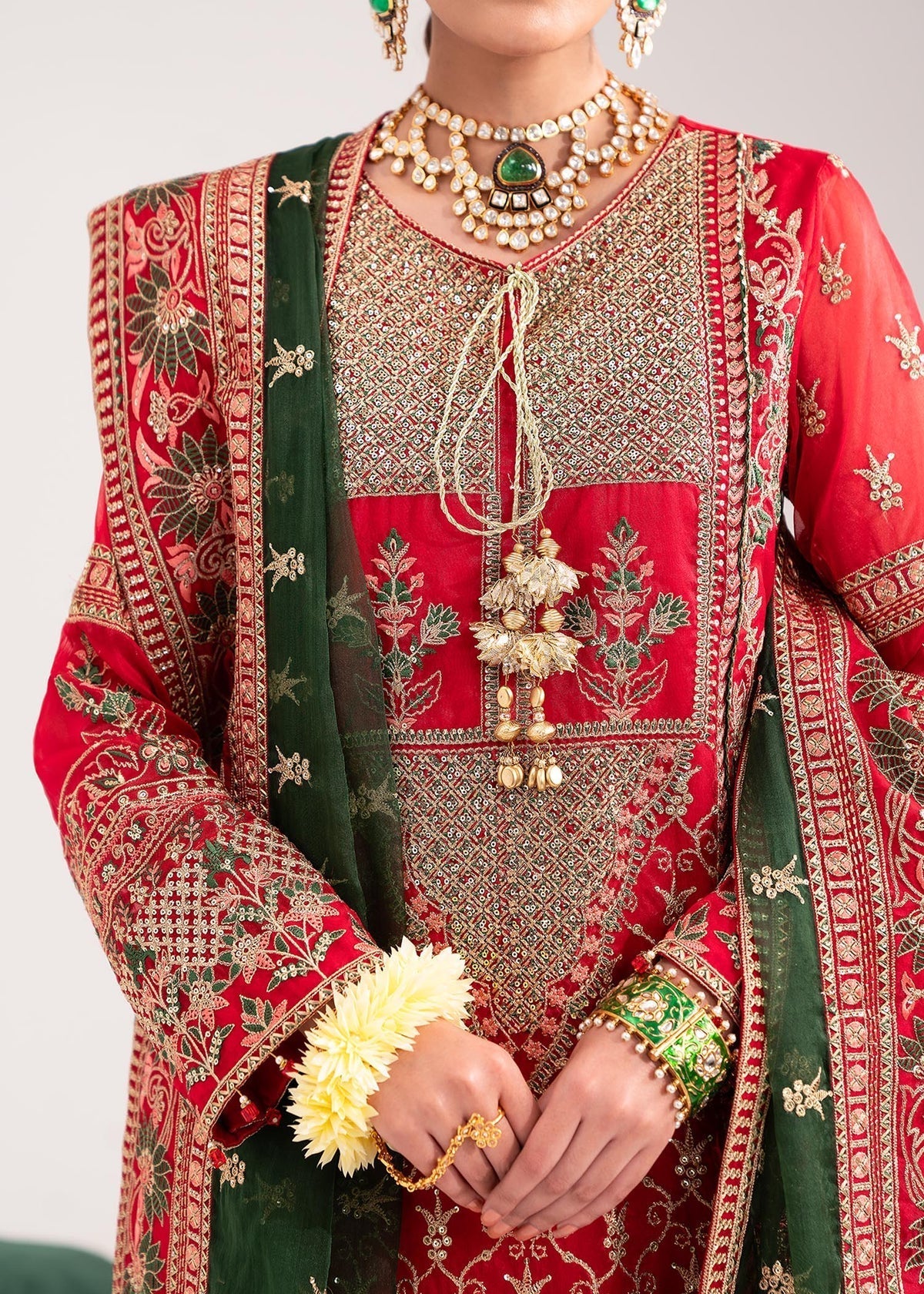 Dastoor | Sajni Luxury Eid Collection 24 | Dur-e-Shahwar - House Of Hania