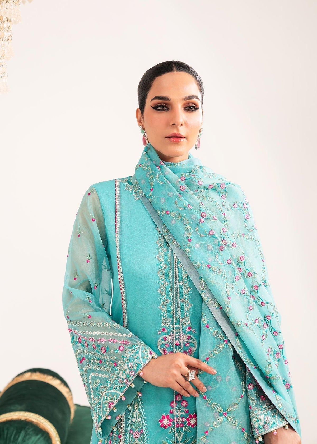 Dastoor | Sajni Luxury Eid Collection 24 | Gulnoor - House Of Hania