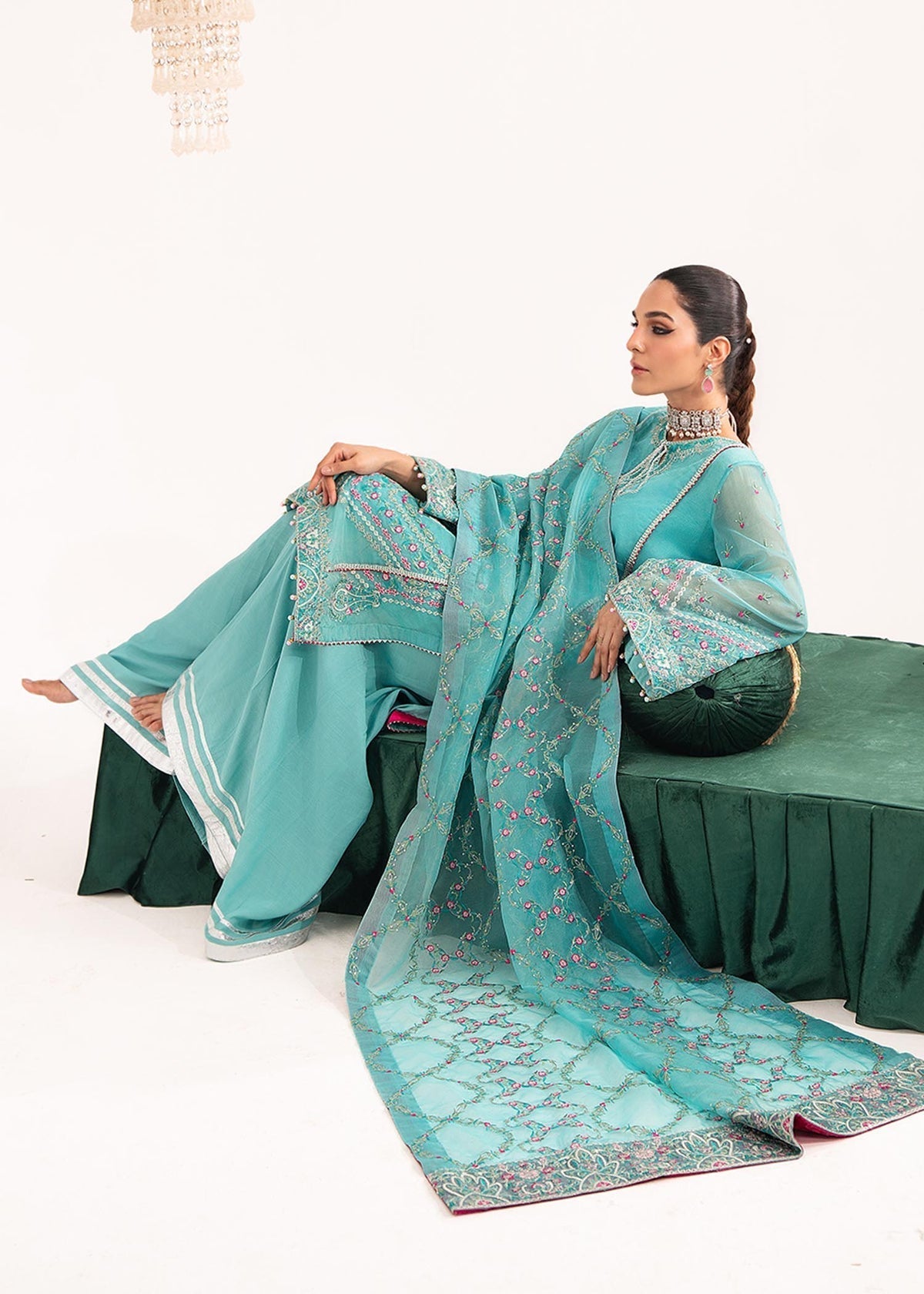 Dastoor | Sajni Luxury Eid Collection 24 | Gulnoor - House Of Hania