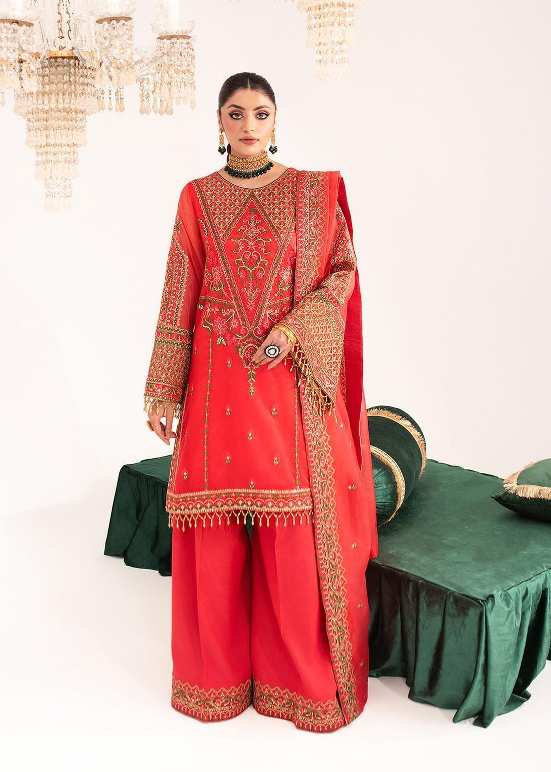 Dastoor | Sajni Luxury Eid Collection 24 | Khudeeja - House Of Hania