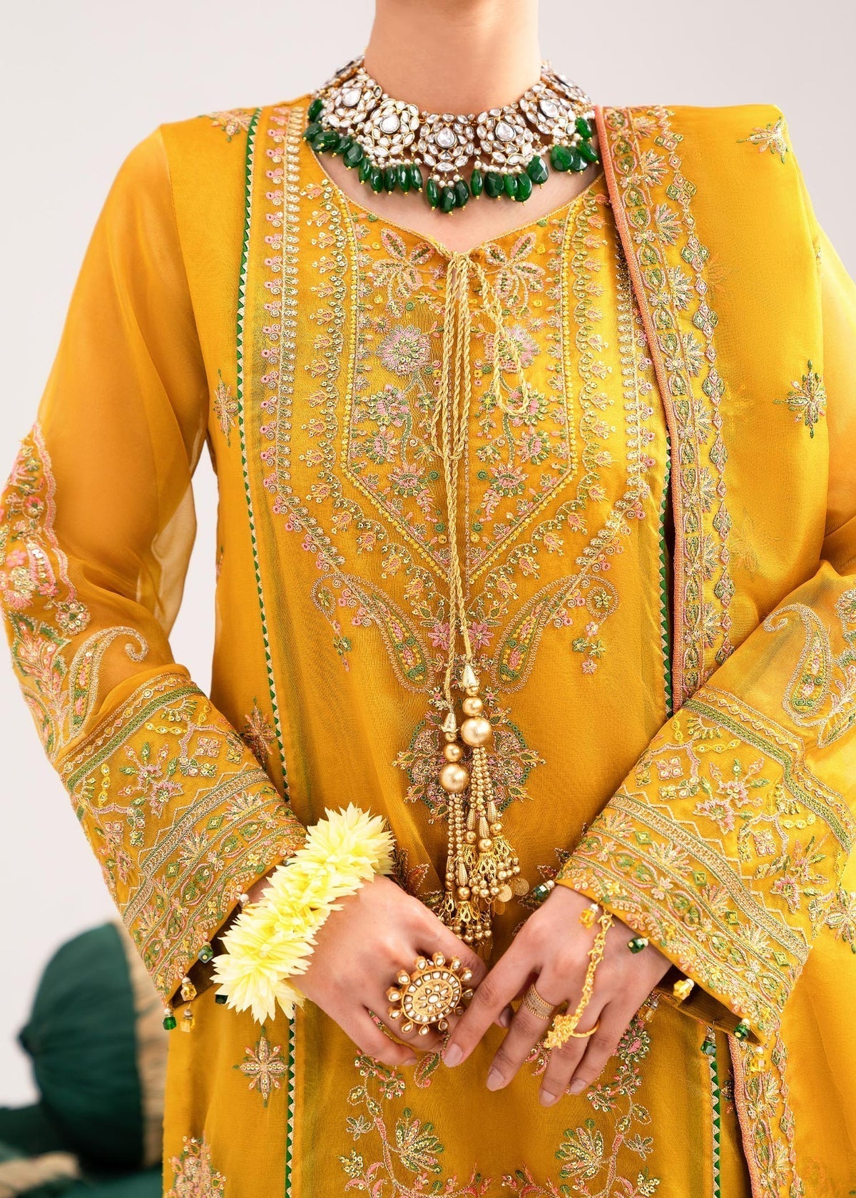 Dastoor | Sajni Luxury Eid Collection 24 | Parigul - House Of Hania