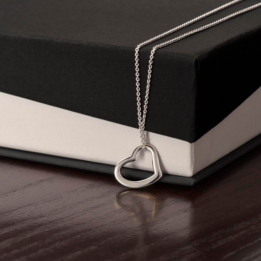Delicate Heart Necklace - House Of Hania