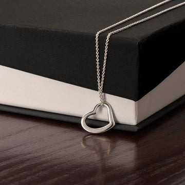 Delicate Heart Necklace - House Of Hania
