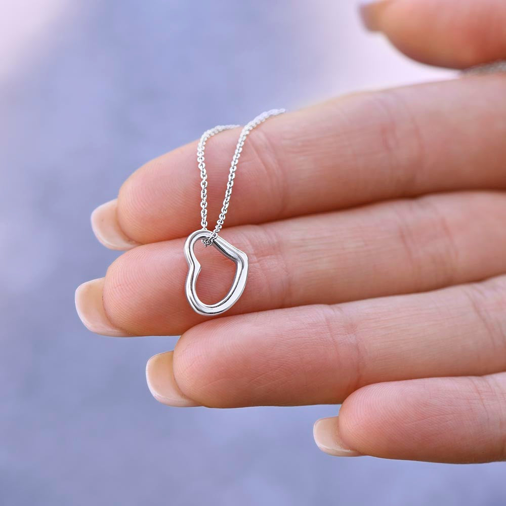 Delicate Heart Necklace - House Of Hania