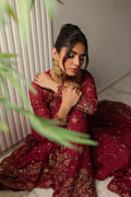 Dhanak | DHANAK COUTURE | Ayzel:  SS24HF-3010 DARK PINK 3Pcs - House Of Hania