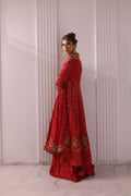 Dhanak | DHANAK COUTURE | Maysha:  SS24HF-3017 RUST 3Pcs - House Of Hania