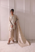 Dhanak | DHANAK COUTURE | Sierra:  SS24HF-3018 OFF WHITE 3Pcs - House Of Hania