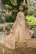 Dhanak | Jardin- Festive Stitched | SS25DU-3210 BEIGE 3Pcs - House Of Hania