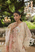 Dhanak | Jardin- Festive Stitched | SS25DU-3210 BEIGE 3Pcs - House Of Hania
