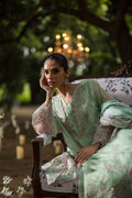 Dhanak | Jardin- Festive Stitched | SS25DU-3211 L-GREEN 3Pcs - House Of Hania