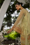 Dhanak | Jardin- Festive Stitched | SS25DU-3212 GREEN 3Pcs - House Of Hania