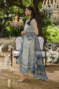 Dhanak | Jardin- Festive Stitched | SS25DU-3213 GREY 3Pcs - House Of Hania