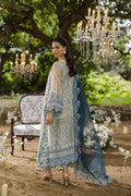 Dhanak | Jardin- Festive Stitched | SS25DU-3213 GREY 3Pcs - House Of Hania