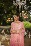 Dhanak | Jardin- Festive Stitched | SS25DU-3214 PINK 3Pcs - House Of Hania