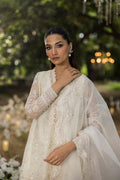 Dhanak | Jardin- Festive Stitched | SS25DU-3215 OFF-WHITE 3Pcs - House Of Hania