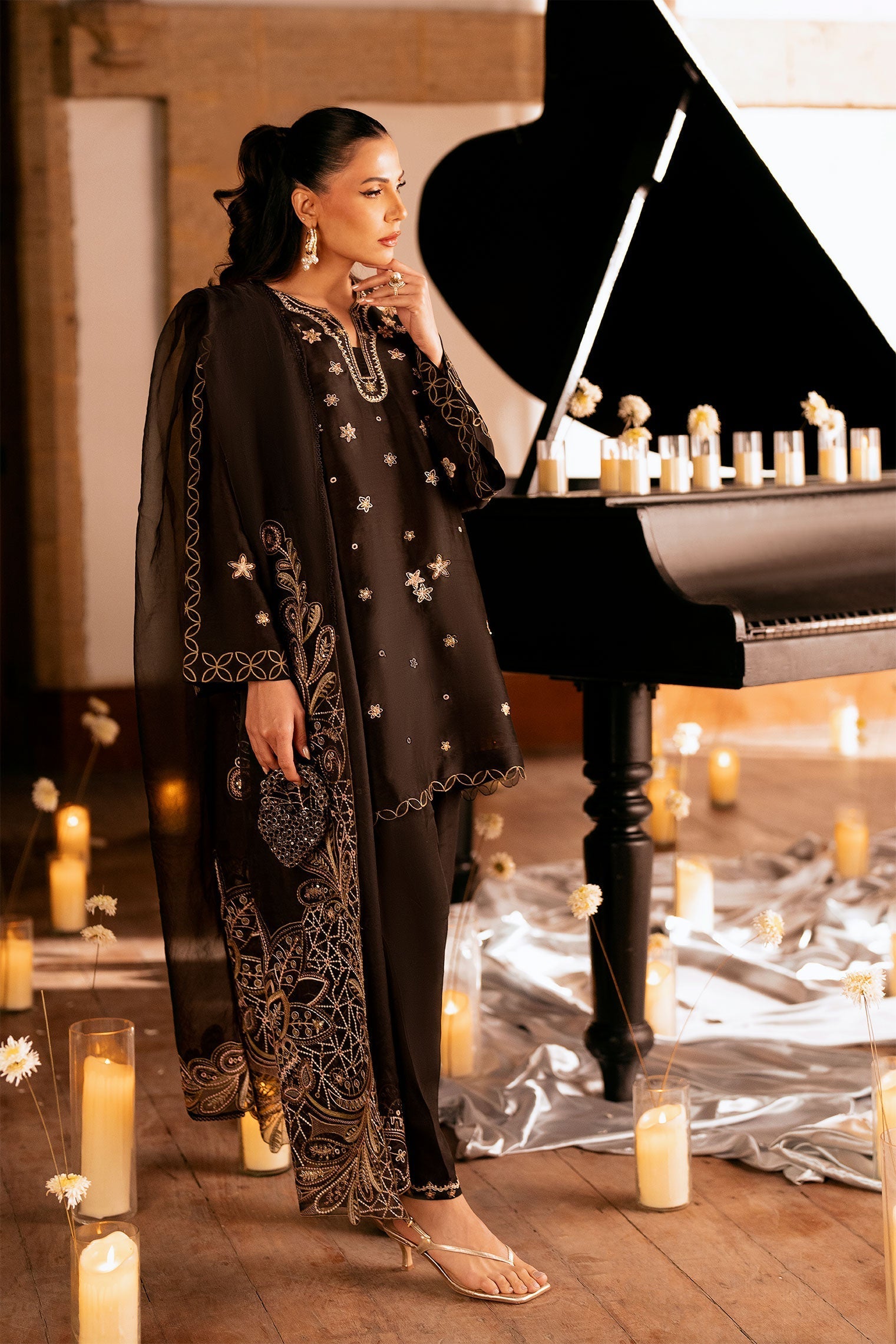 Dhanak | Luxury Pret | FW25DL-0352 - House Of Hania