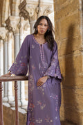 Dhanak | Signature Pret | LILAC - 1PCS - EMBROIDERED KAFTAN - House Of Hania
