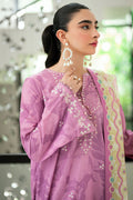 Dhanak | Signature Pret | LILAC 2PCS EMBROIDERED KURTA WITH TROUSER - House Of Hania