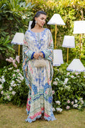 Dhanak | Silk Pret | MULTI HAND EMBELLISHED KAFTAN - House Of Hania