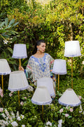 Dhanak | Silk Pret | MULTI HAND EMBELLISHED KAFTAN - House Of Hania