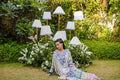 Dhanak | Silk Pret | MULTI HAND EMBELLISHED KAFTAN - House Of Hania