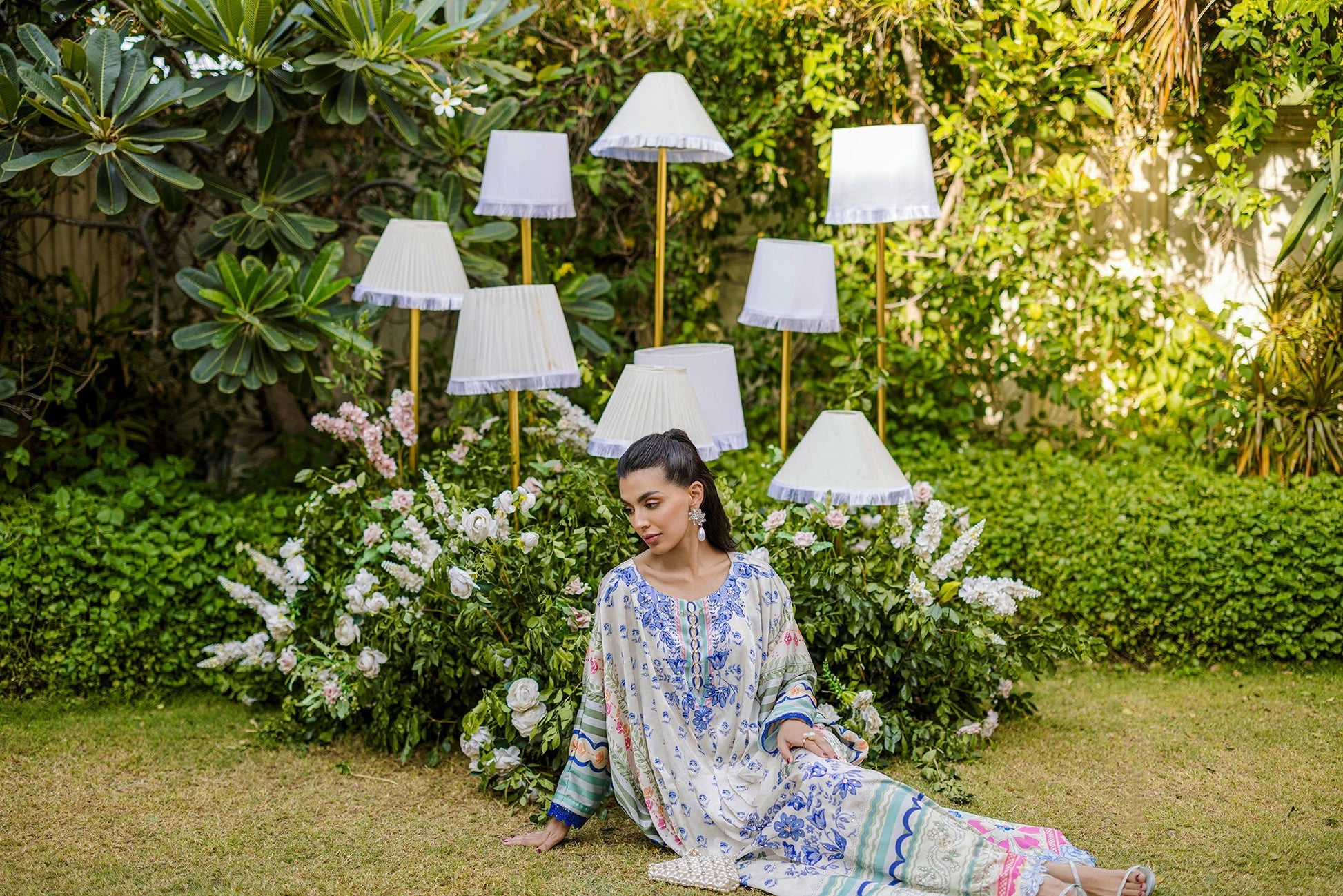 Dhanak | Silk Pret | MULTI HAND EMBELLISHED KAFTAN - House Of Hania