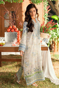 Dhanak | Silk Pret | OFF WHITE - SILK TUNIC - 1PCS HAND EMBELLISHED KAFTAN - House Of Hania