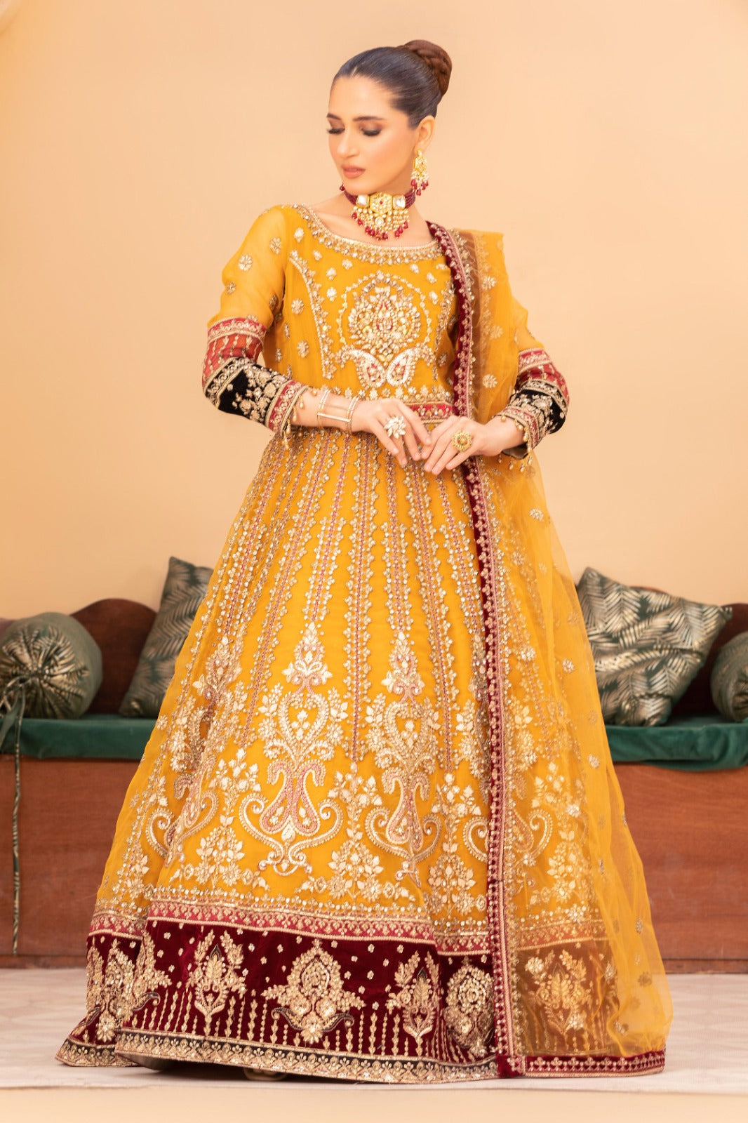 Diara Couture | Tehzeeb Wedding Formals | A. GLEAM - House Of Hania