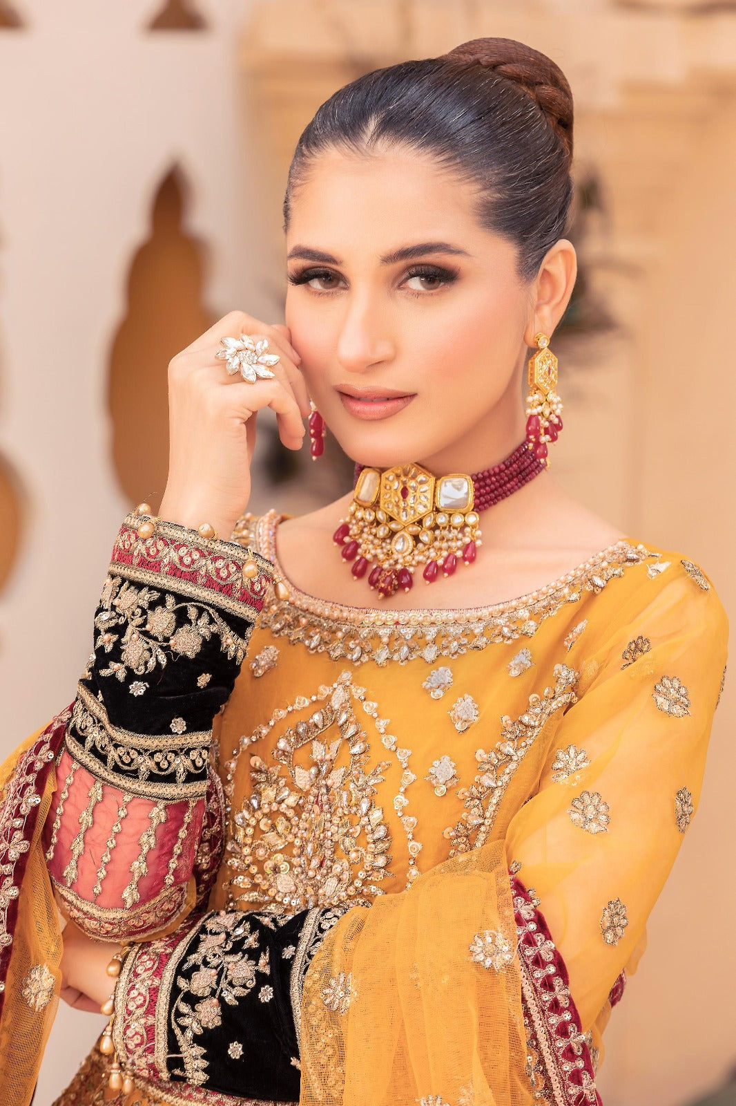 Diara Couture | Tehzeeb Wedding Formals | A. GLEAM - House Of Hania
