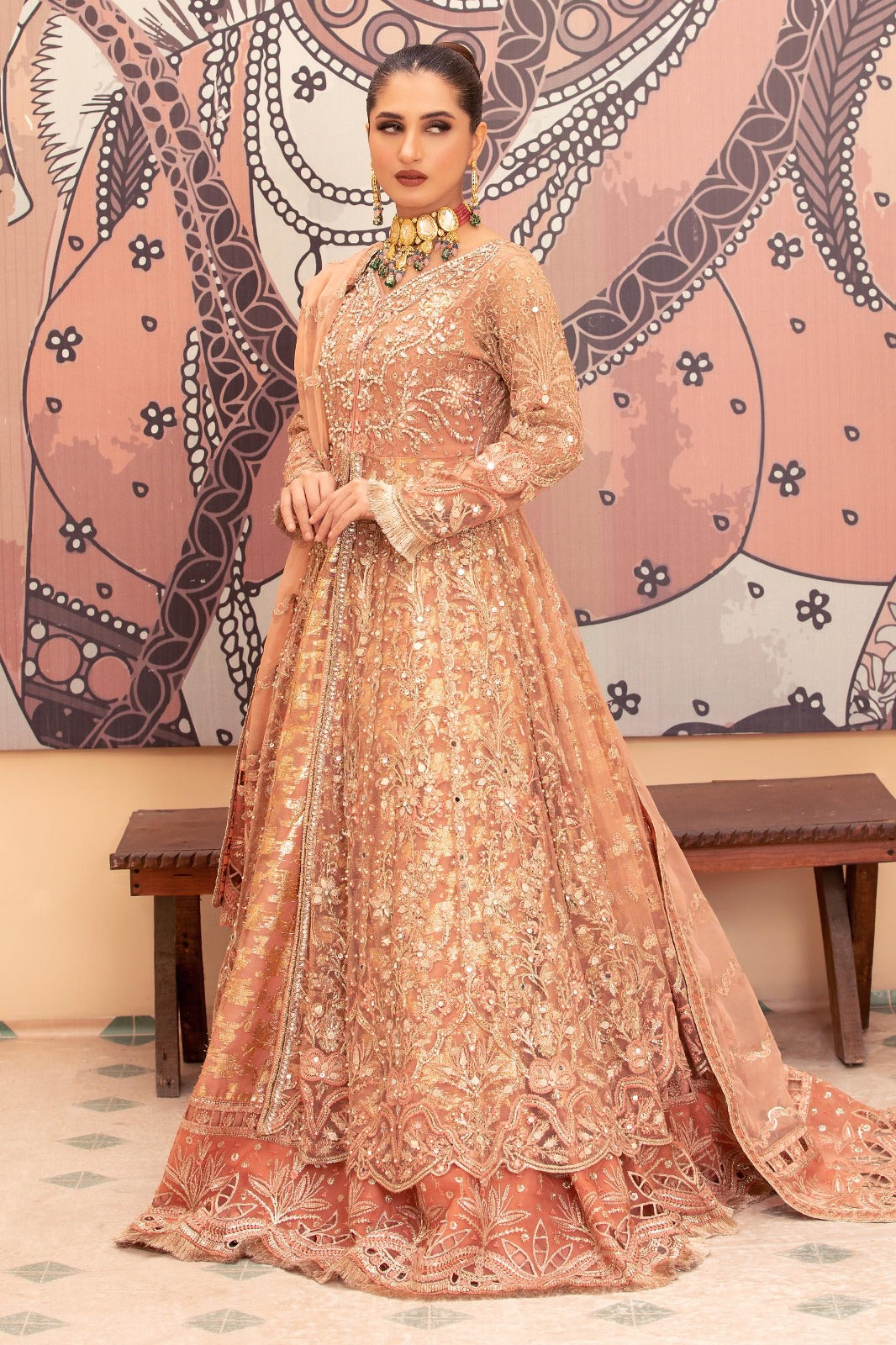Diara Couture | Tehzeeb Wedding Formals | R. VOWS - House Of Hania