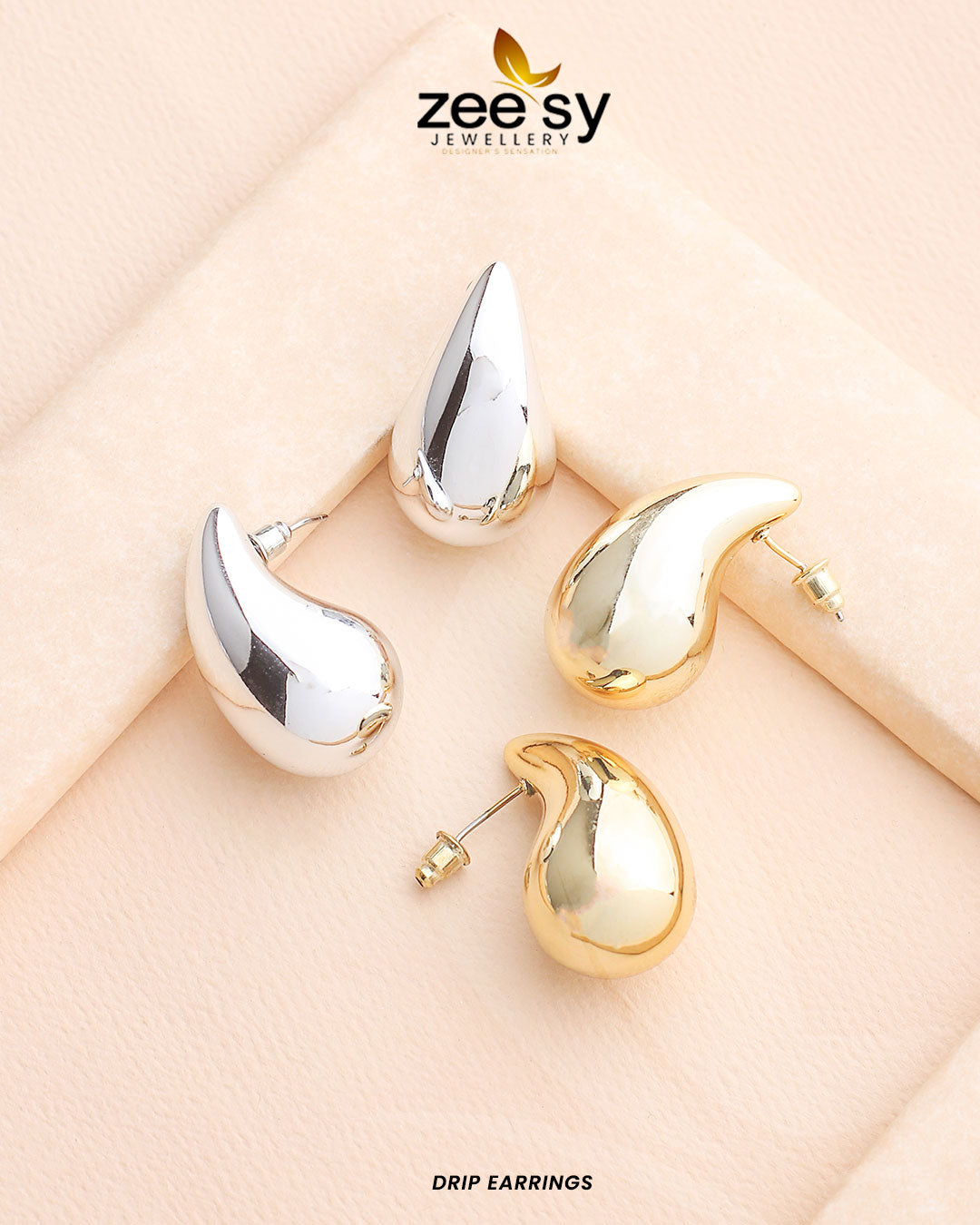 Drip Earrings - House Of Hania