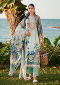 ELAF Signature Embroidered Lawn 3Pc Suit ESL-07B HEAVEN'S MIST - House Of Hania