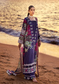 ELAF Signature Embroidered Lawn 3Pc Suit ESL-08A SINCLAIR - House Of Hania