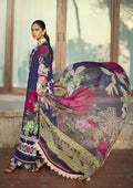 ELAF Signature Embroidered Lawn 3Pc Suit ESL-08A SINCLAIR - House Of Hania