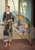ELAF Signature Embroidered Lawn 3Pc Suit ESL-08B NIGHTFALL - House Of Hania