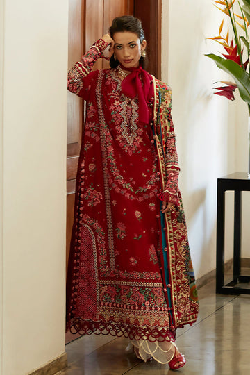 ELAN-AALIA (EL23-08 A)-LAWN COLLECTION'23 - House Of Hania
