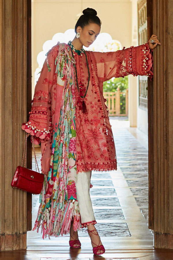 ELAN-ARNA (EL23-05 B)-LAWN COLLECTION'23 - House Of Hania