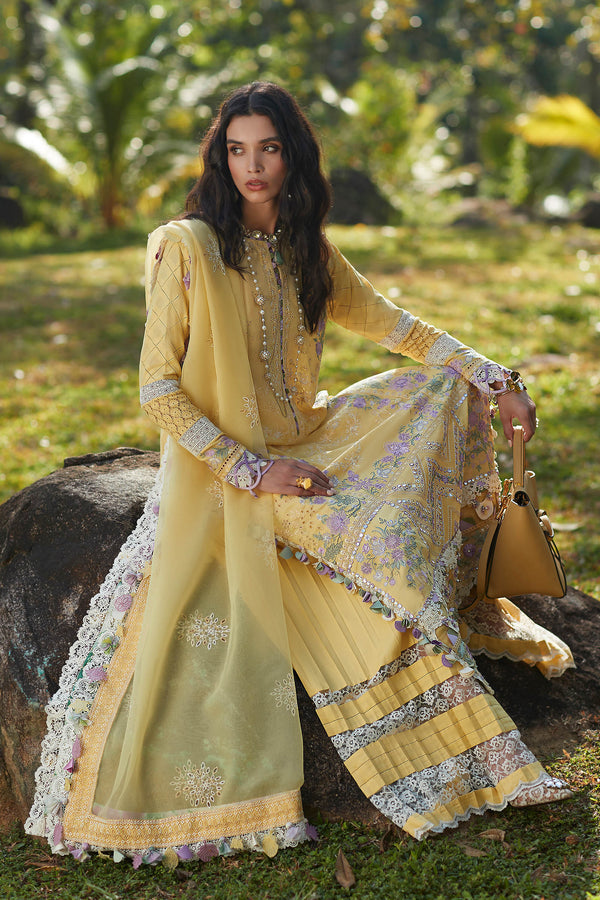 ELAN-IRA (EL23-01 B)-LAWN COLLECTION'23 - House Of Hania